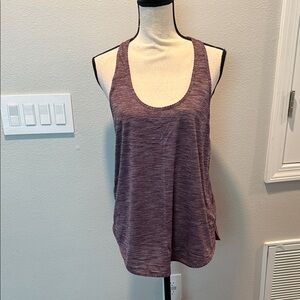 Lululemon Burgundy Tank Top Size 8